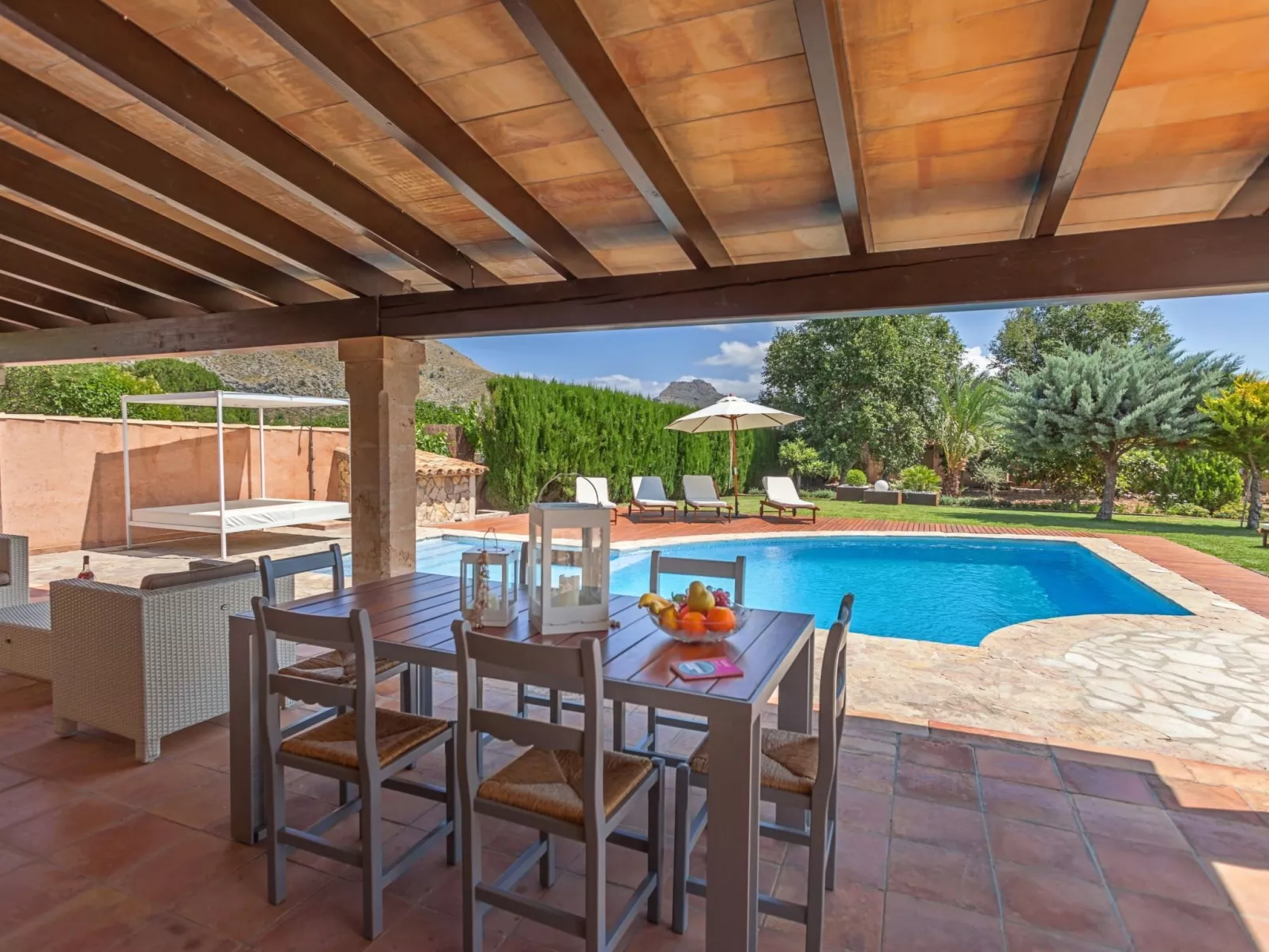 Ferienvilla "Benvingut-Draußen