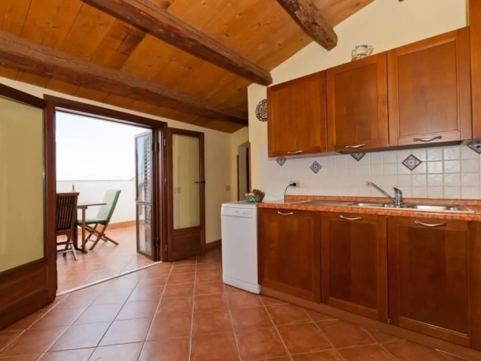 Terrasse des Zentrums-Inside