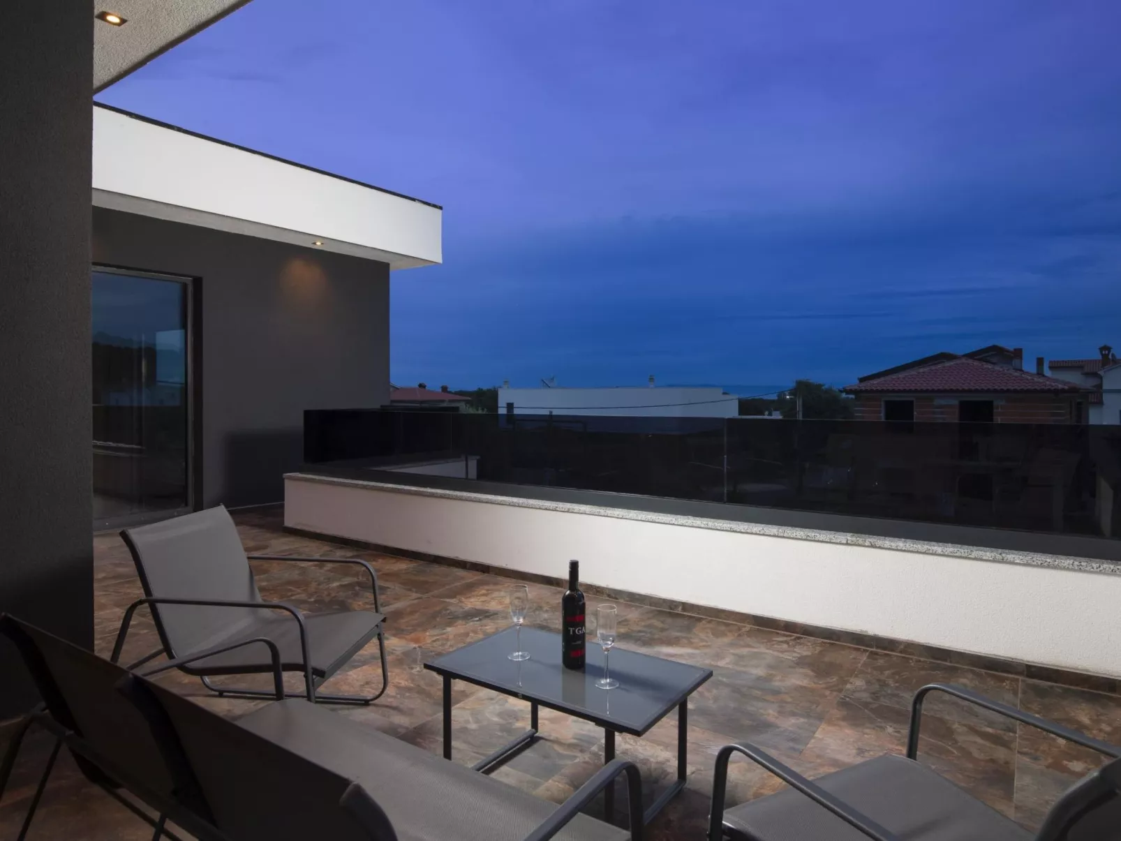 Villa Blick Istrien in der Nähe des Meeres-Dehors