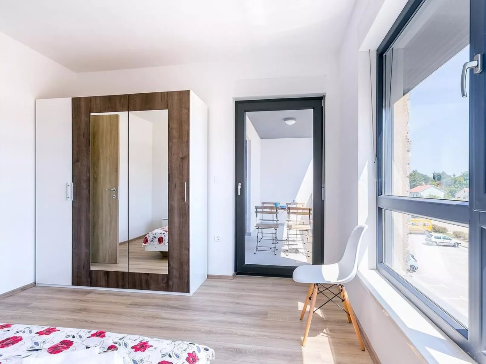 Wohnung "Nevia 6" mit Blick auf das Wasser-Dedans