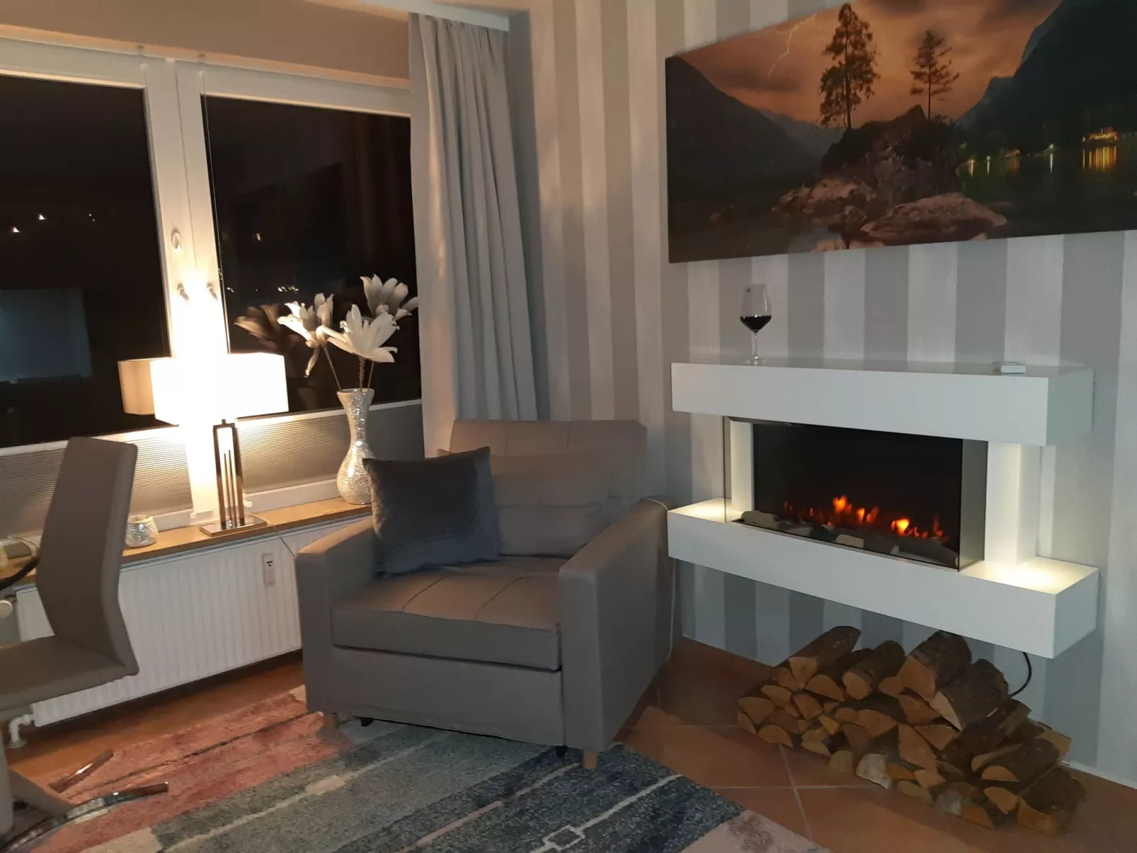 Strandappartment-Dedans