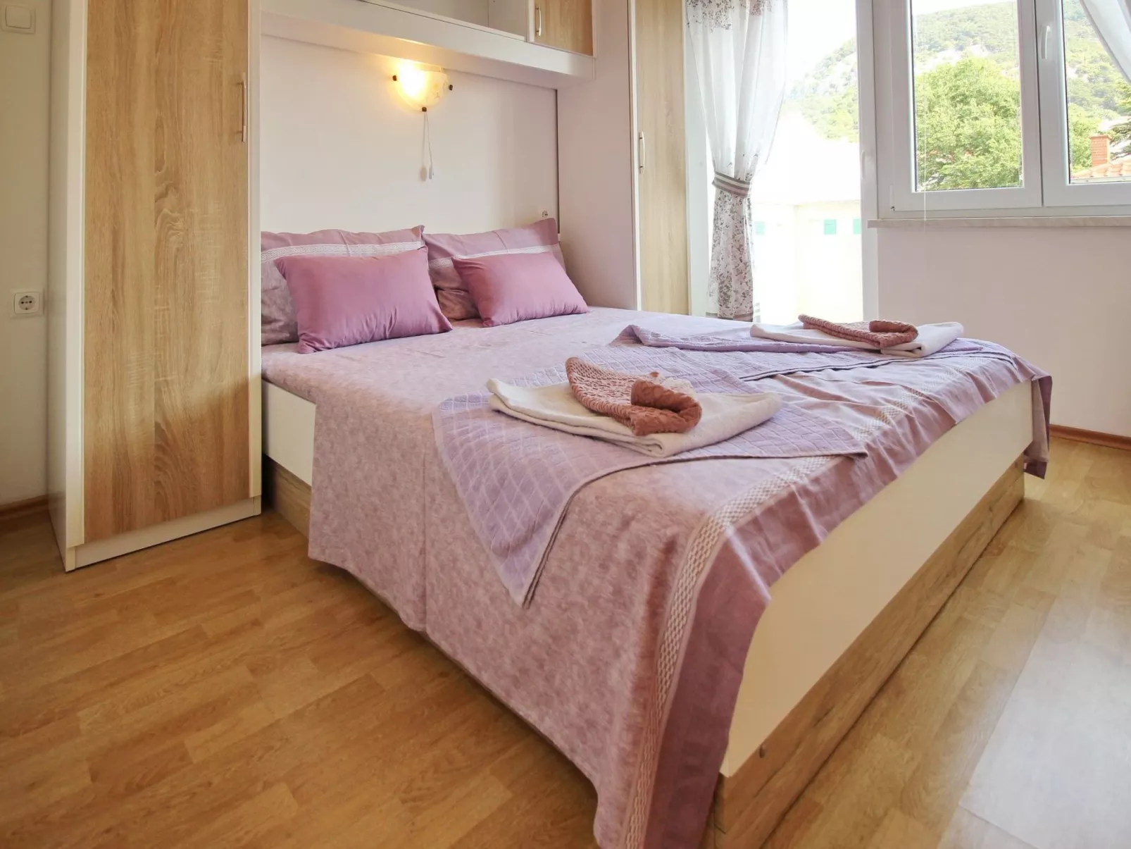 Appartement in Baška mit Eigenem Balkon-Inside