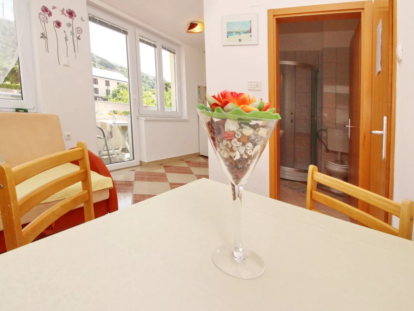 Modern eingerichtete Apartment ideal für junge Paaren im Zentrum von Baska-Dedans