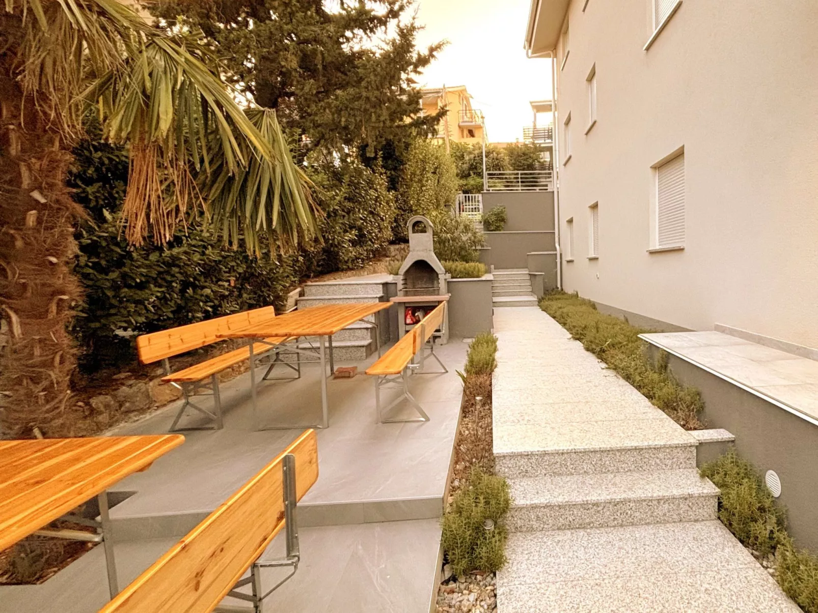 Modernes Apartment in Crikvenica mit Gemeinschaftspool-Outside