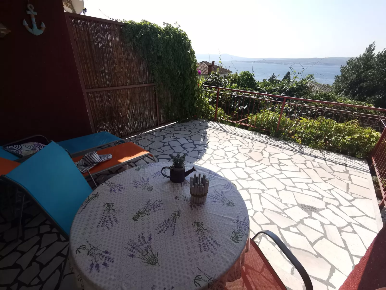 Wohnung in Crikvenica mit privatem Parkplatz-Draußen