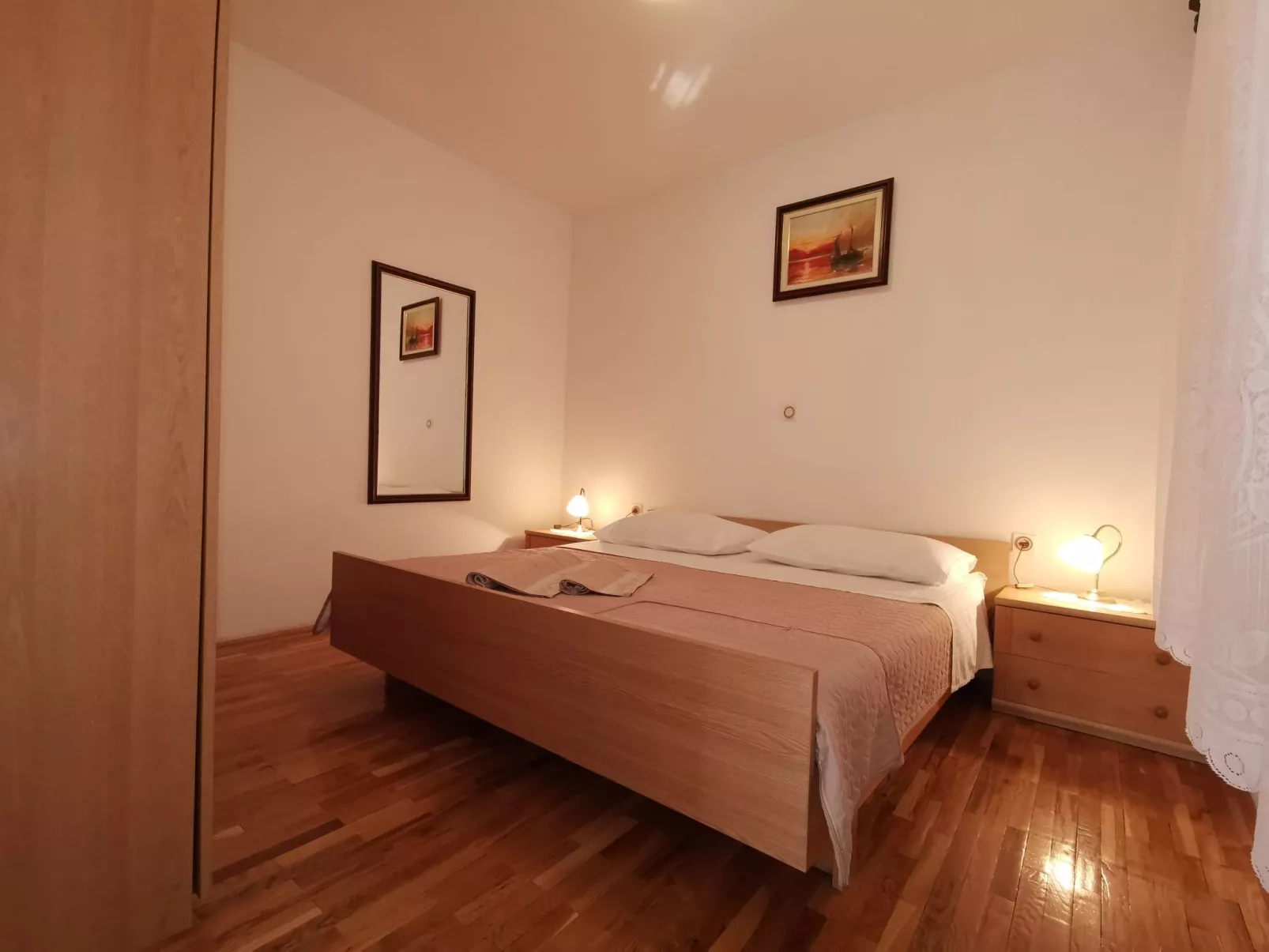 Appartement für 2-3 Personen mit Balkon-Drinnen