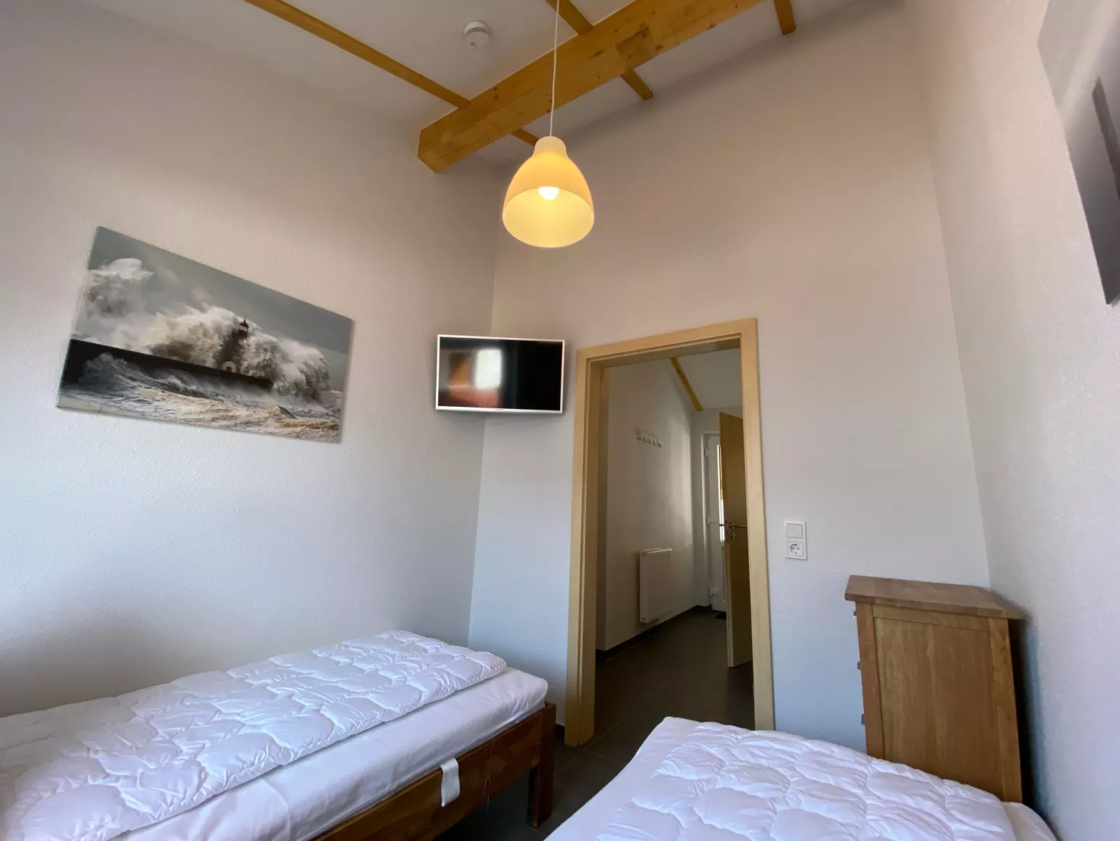 N7 Haus mit Terrasse und Garten an der Nordsee-Drinnen