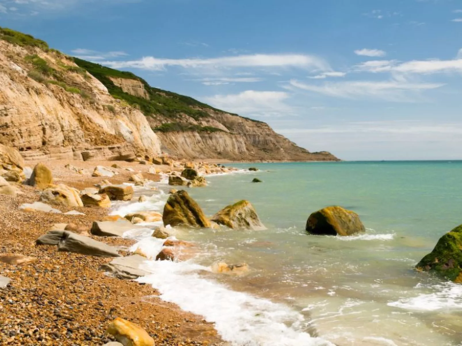 Schönes Ferienhaus in Hastings mit Whirlpool, Terrasse und Garten-Draußen
