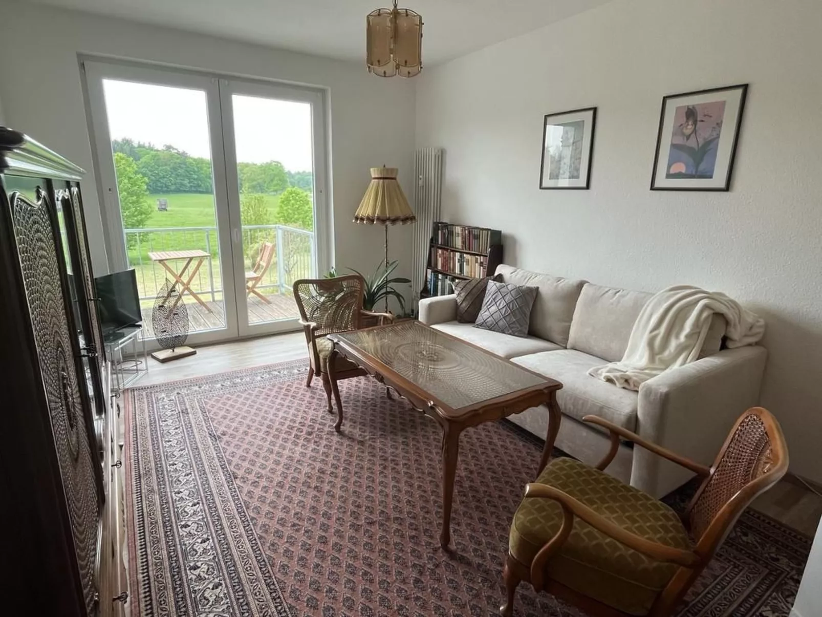 Wohnung in Lelkendorf mit Großem Balkon-Drinnen