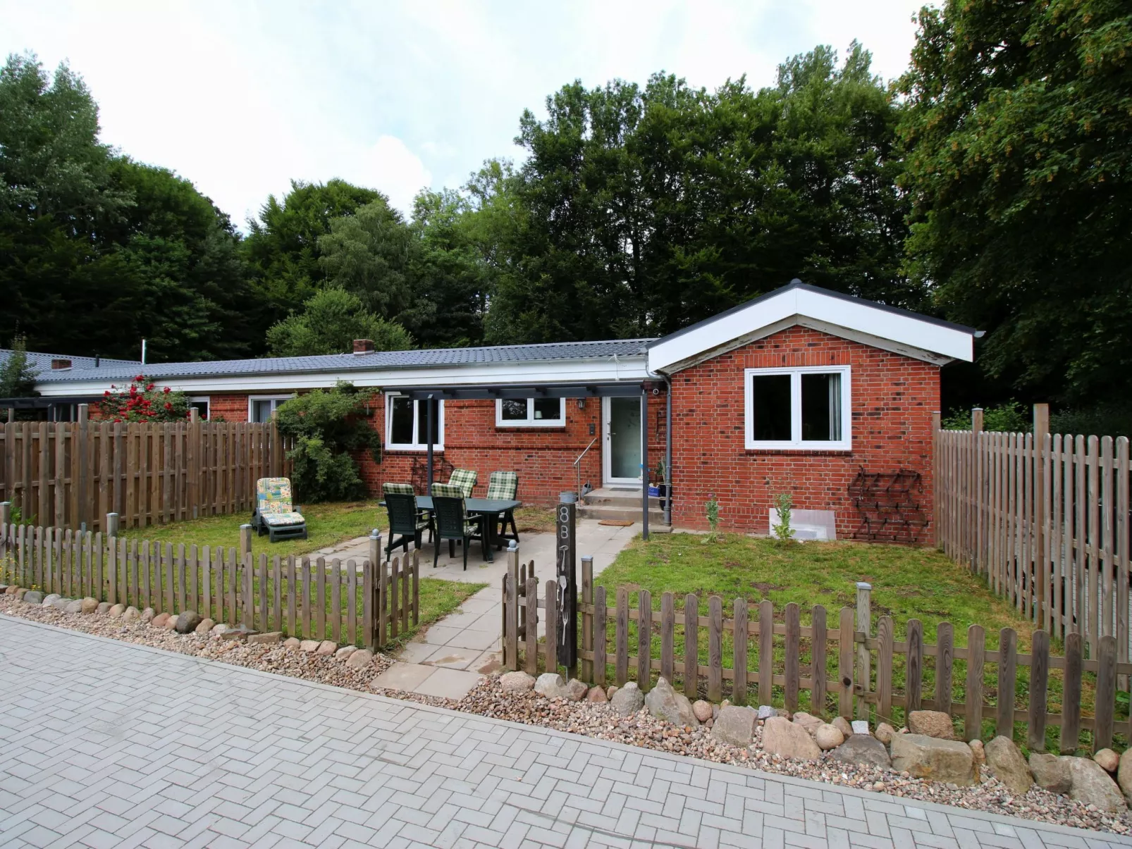 Rustikal und Modern-Draußen