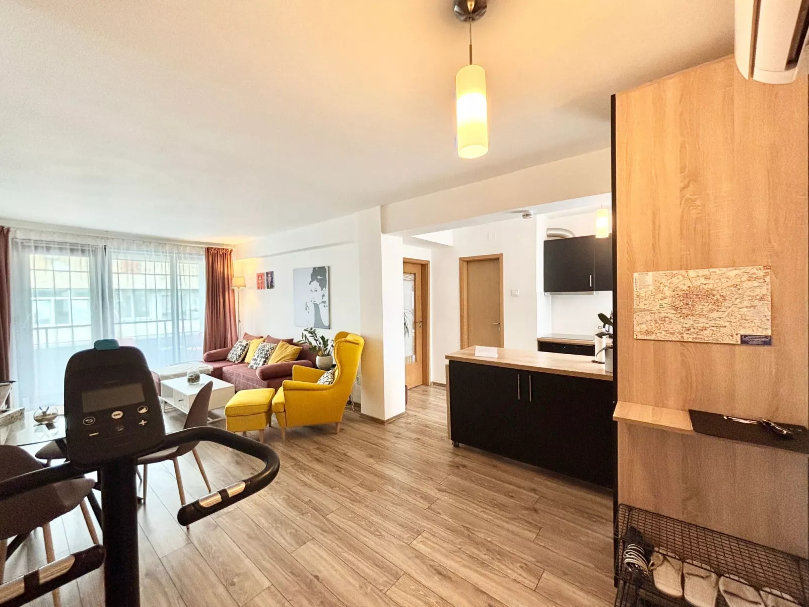 Opera Sunrise zentrale moderne Balkonwohnung-Dedans