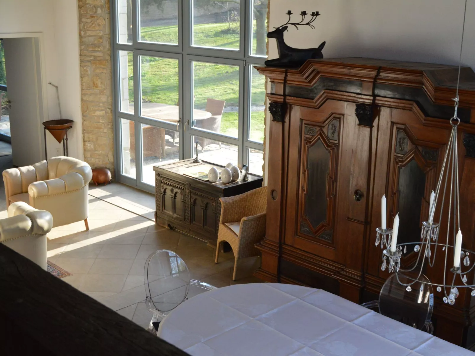 In Weenzen mit Großem Garten-Drinnen