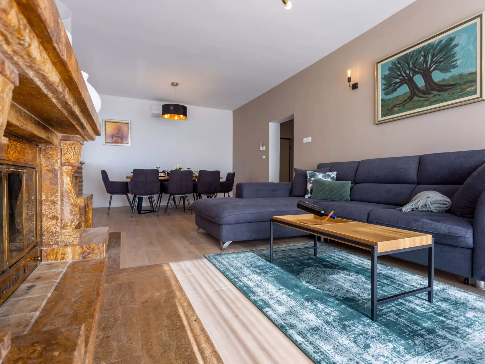 Villa Melki mit großem Privatpool-Inside