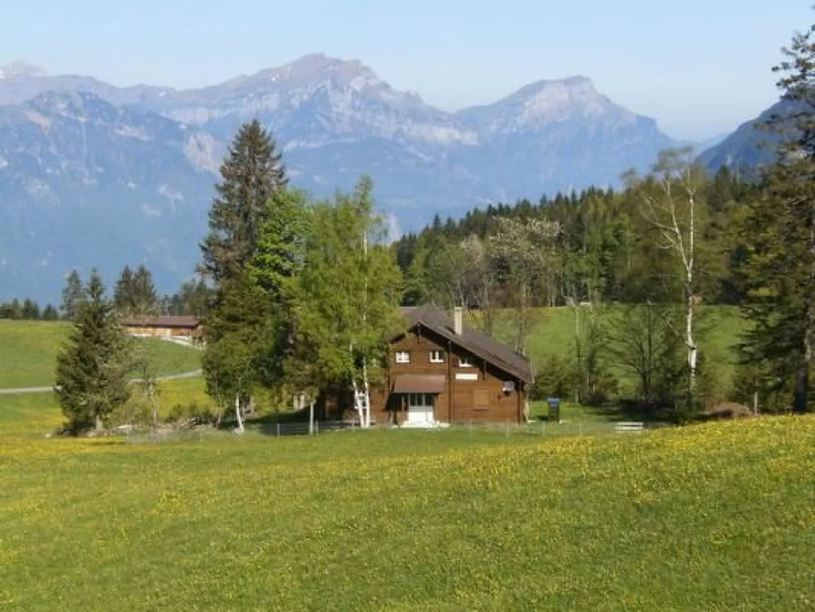 Ferien im grünen rechts-Dehors
