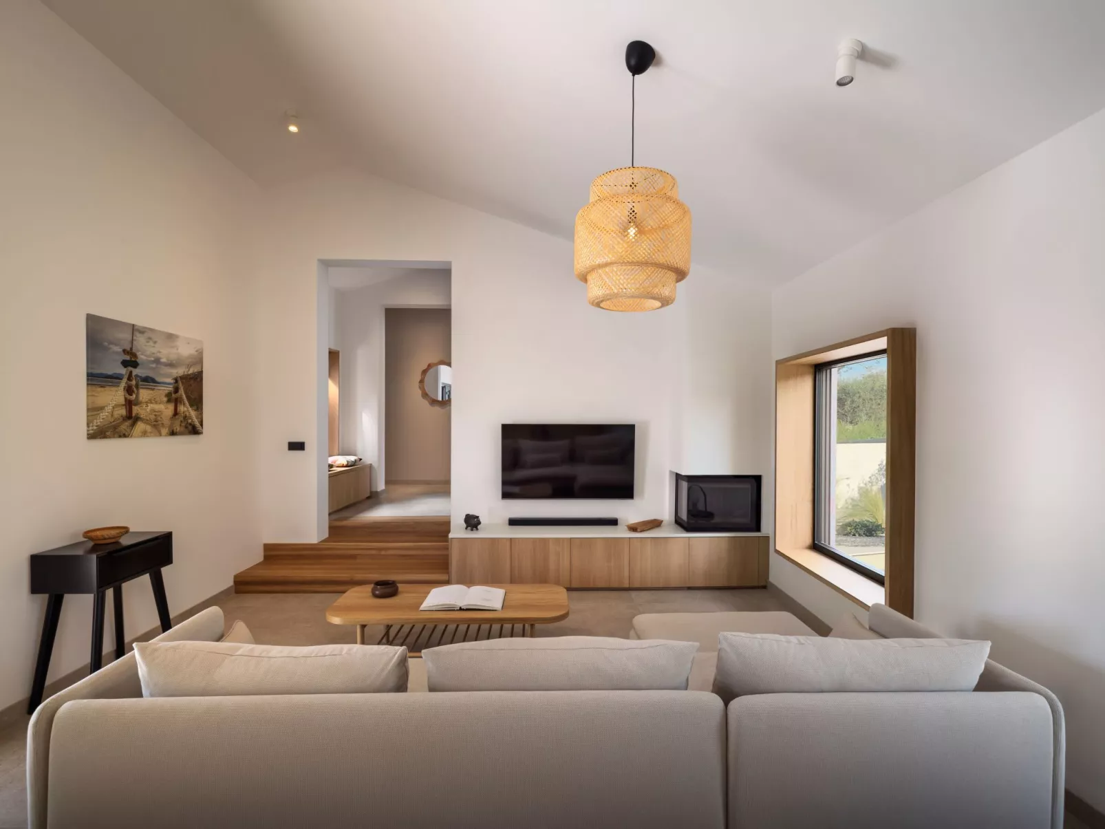 Design Villa Nux für 5 Personen mit beheiztem Pool-Dedans