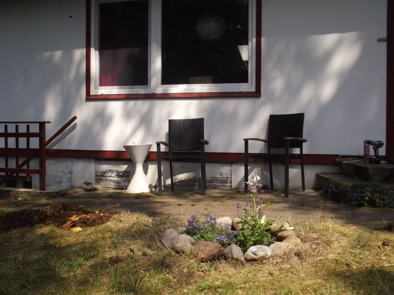 Heidebungalow-Draußen