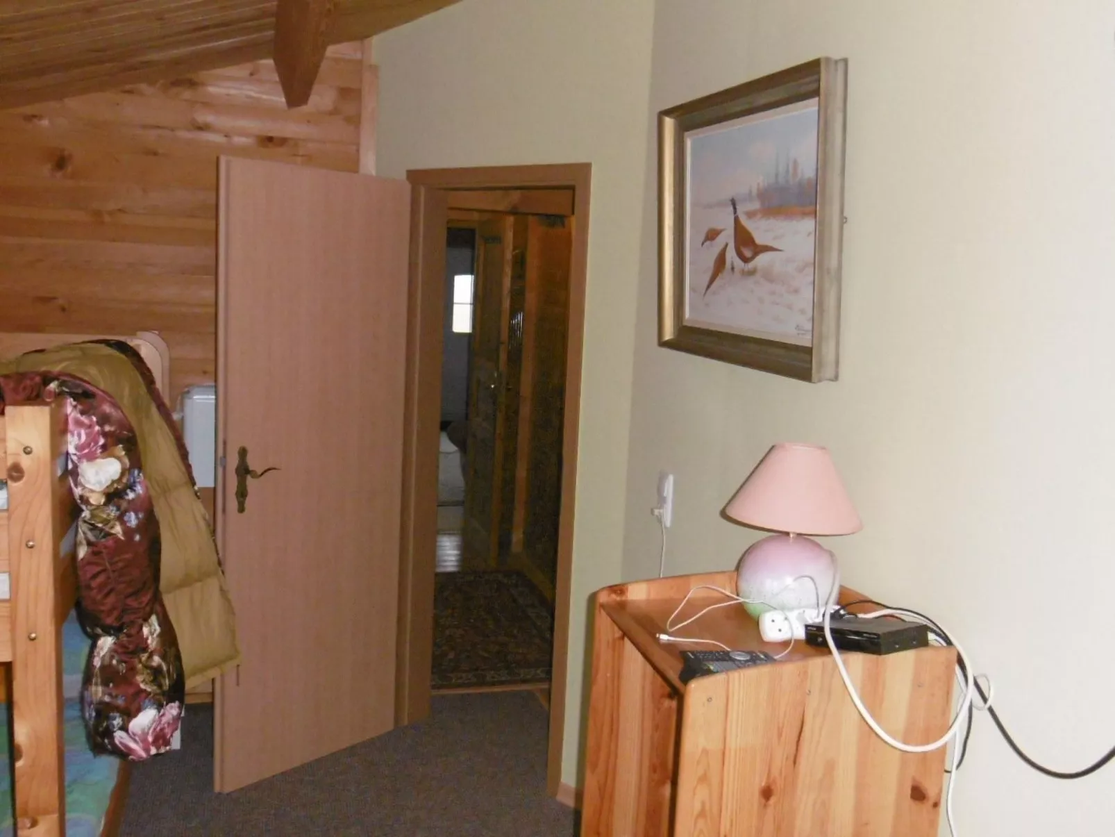 Blockhaus für fünf Personen-Drinnen