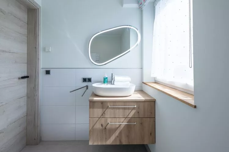 Penthouse Küstenzauber auf Nordstrand 3 Personen-Salle de bain