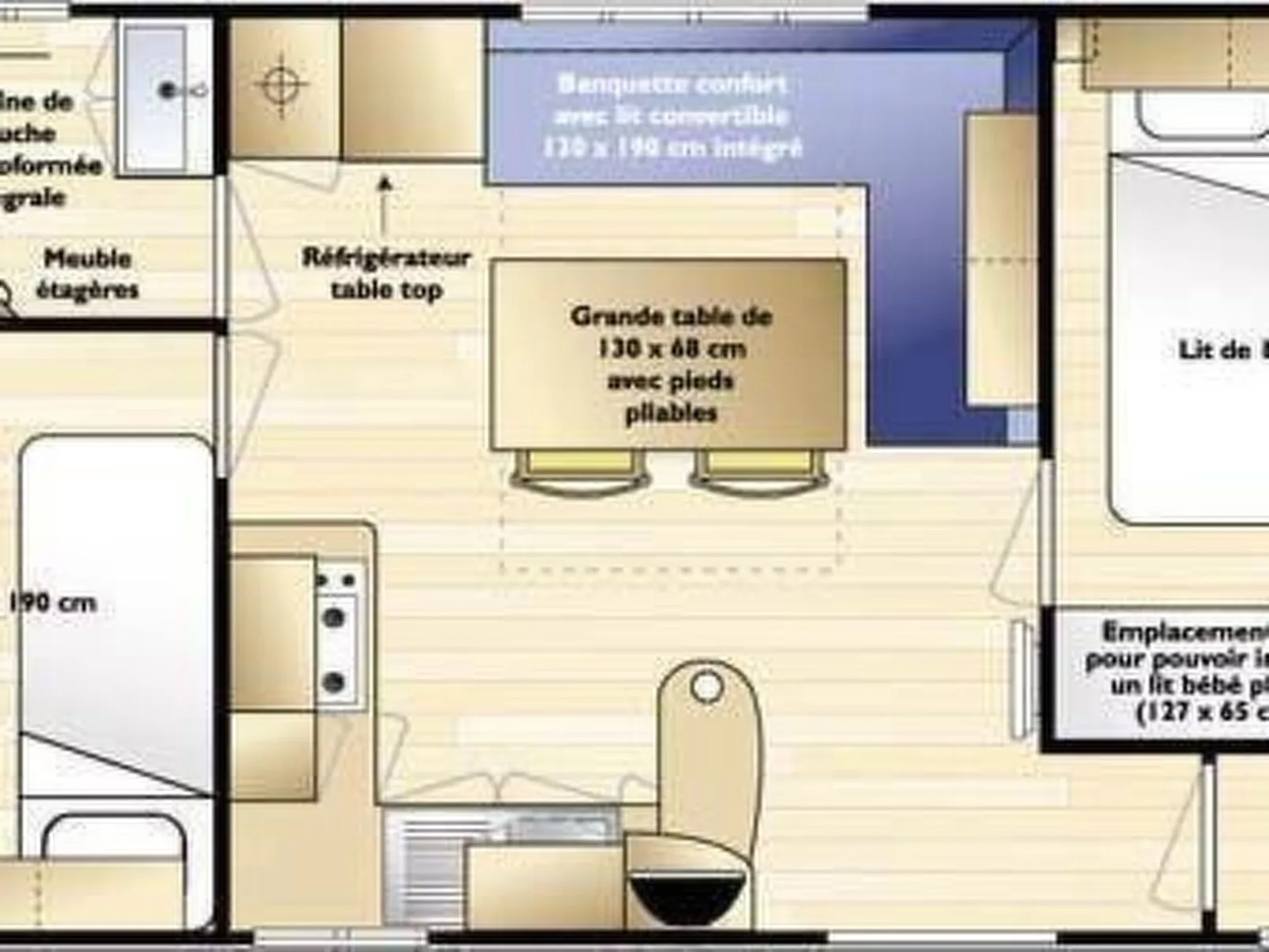 Mobilheim "Camping Scheldeoord"-Drinnen