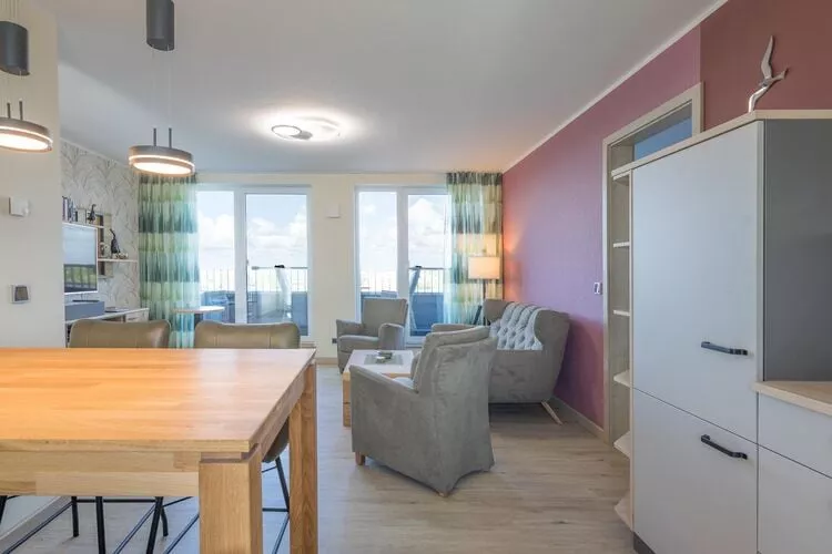 Penthouse Küstenzauber auf Nordstrand 4 Personen-Living room