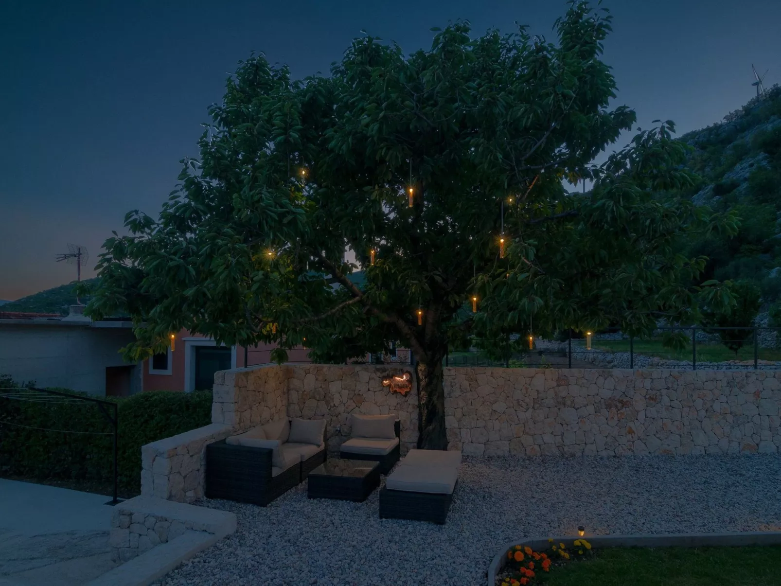 Villa Elin mit großem, privatem Pool in Seoca-Outside