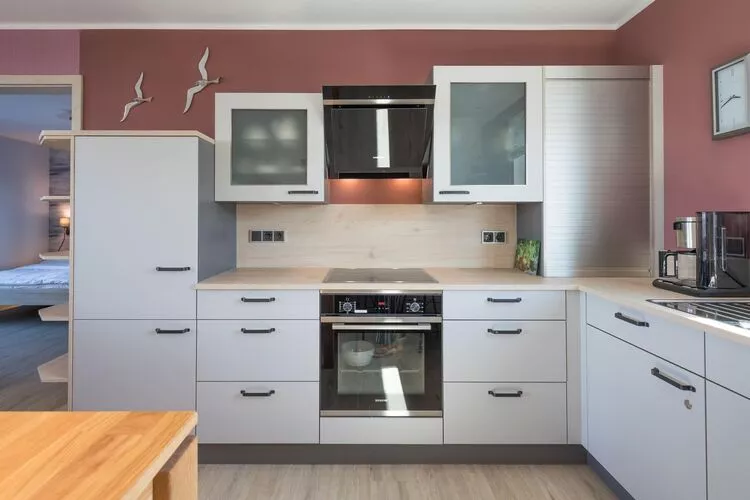 Penthouse Küstenzauber auf Nordstrand 4 Personen-Kitchen