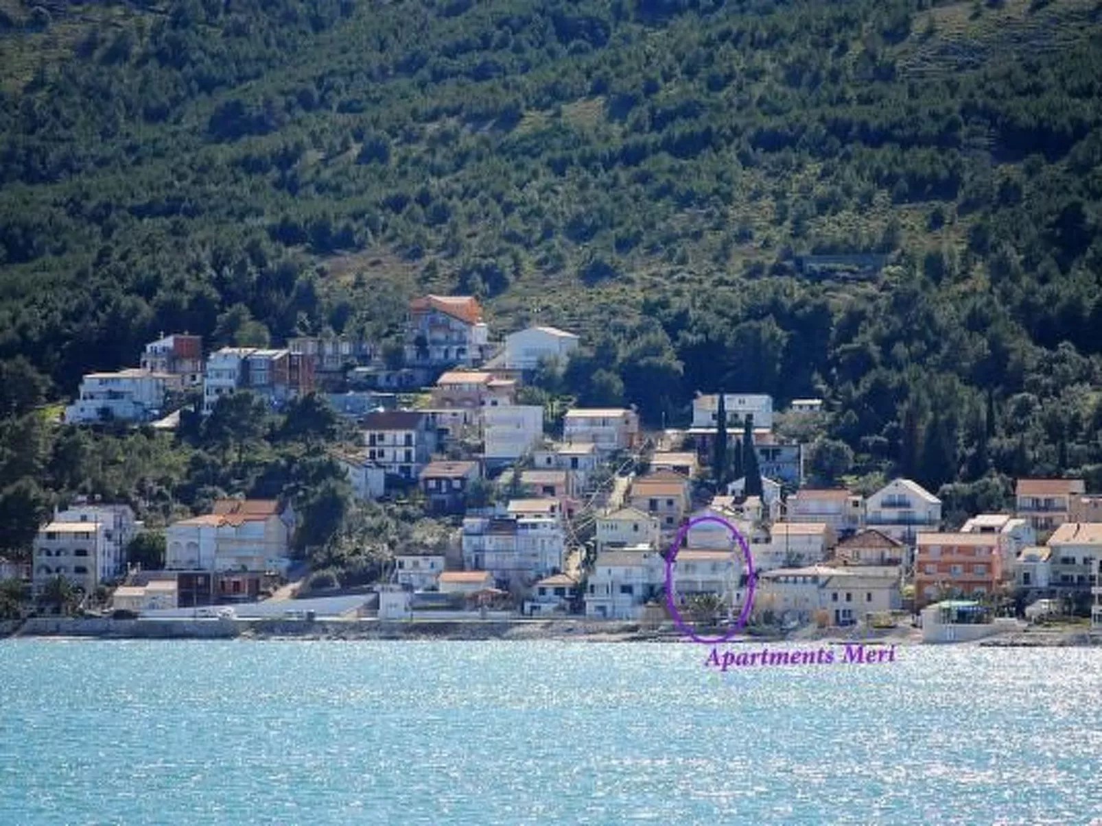 Geräumige Ferienwohnung mit Meerblick-Draußen