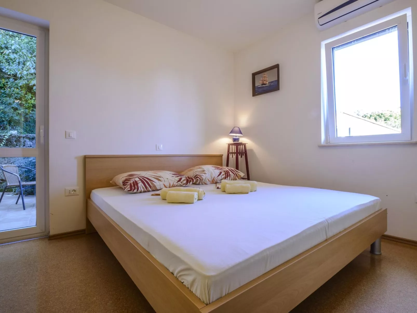 Wohnung "Celtis" mit Blick auf das Wasser-Drinnen