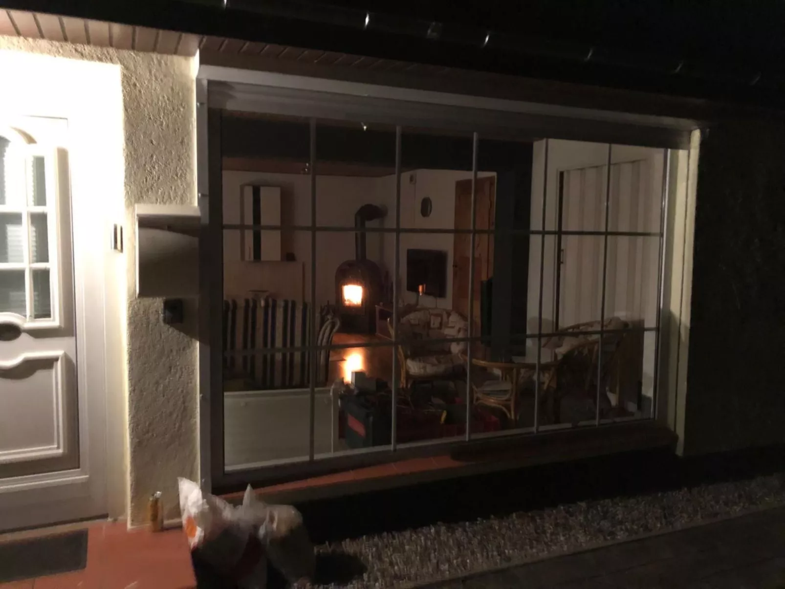 Mit Sauna und Kaminofen-Outside