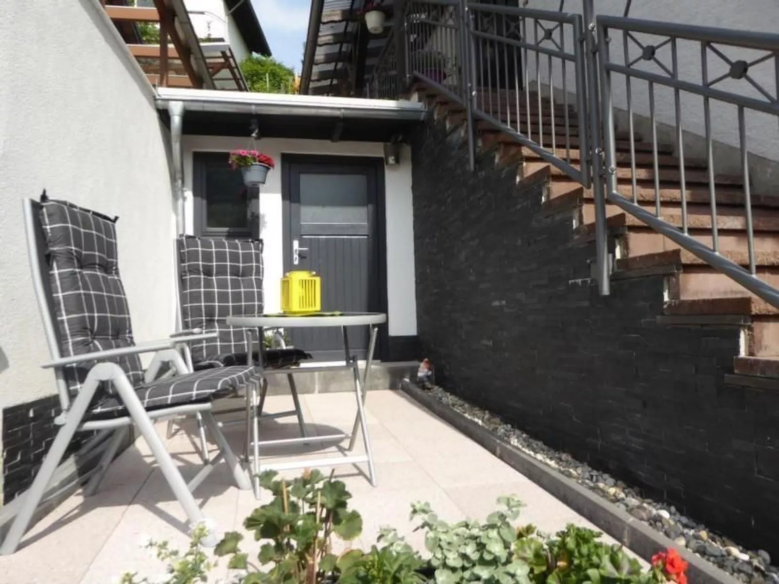 Schäfers Ferienwohnung Oberdiebach am Mittelrhein-Draußen