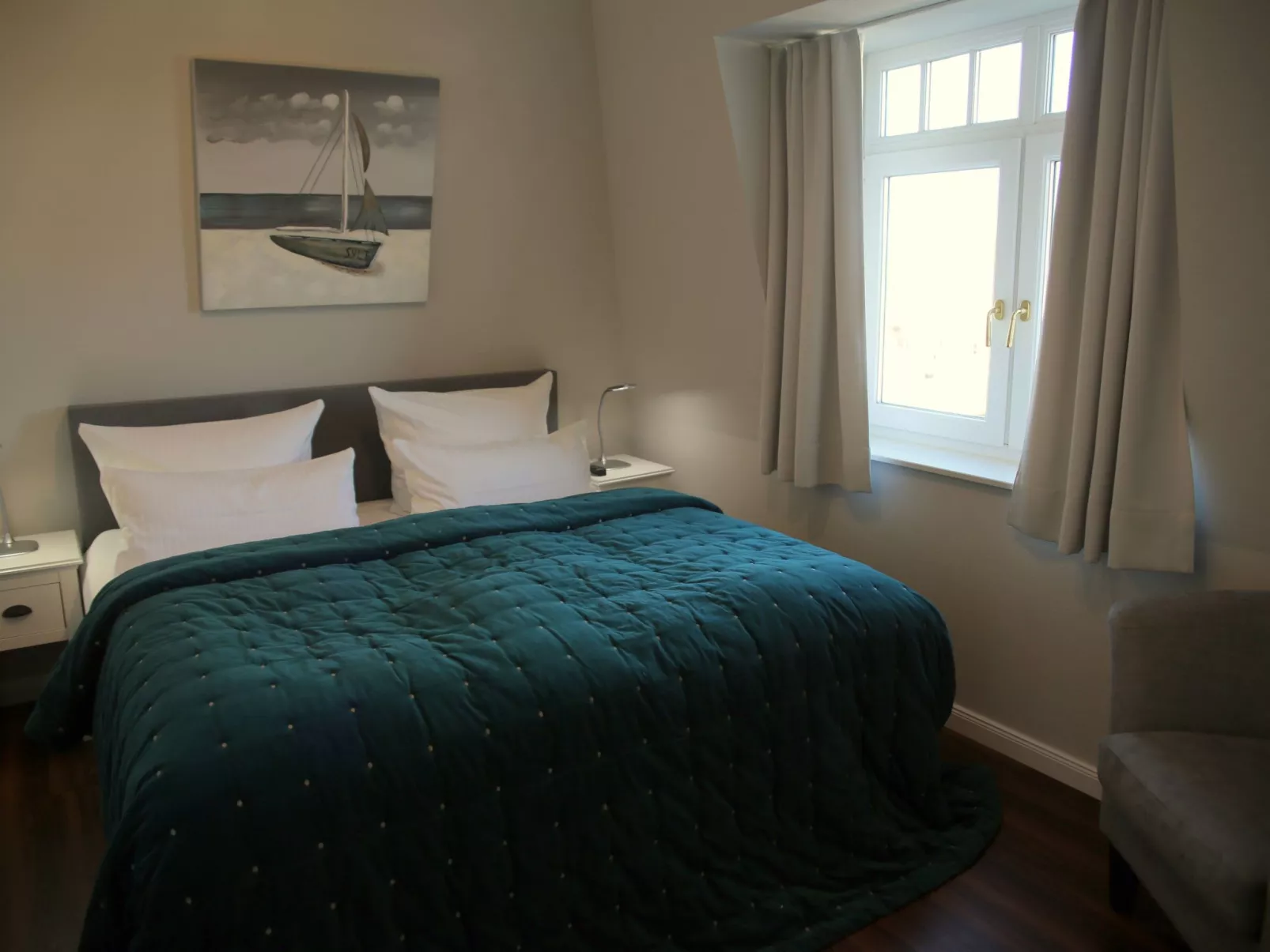 Wohnung mit Sonnenbalkon und Strandnähe-Drinnen