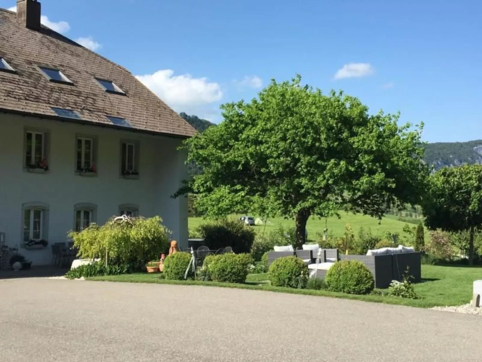 Schafmatthof Dachwohnung-Draußen