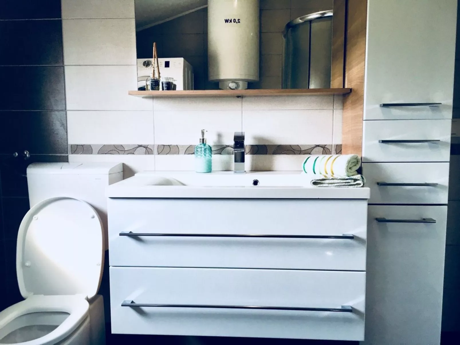 Angenehmes Haus in Posedarje mit großem Garten-Drinnen