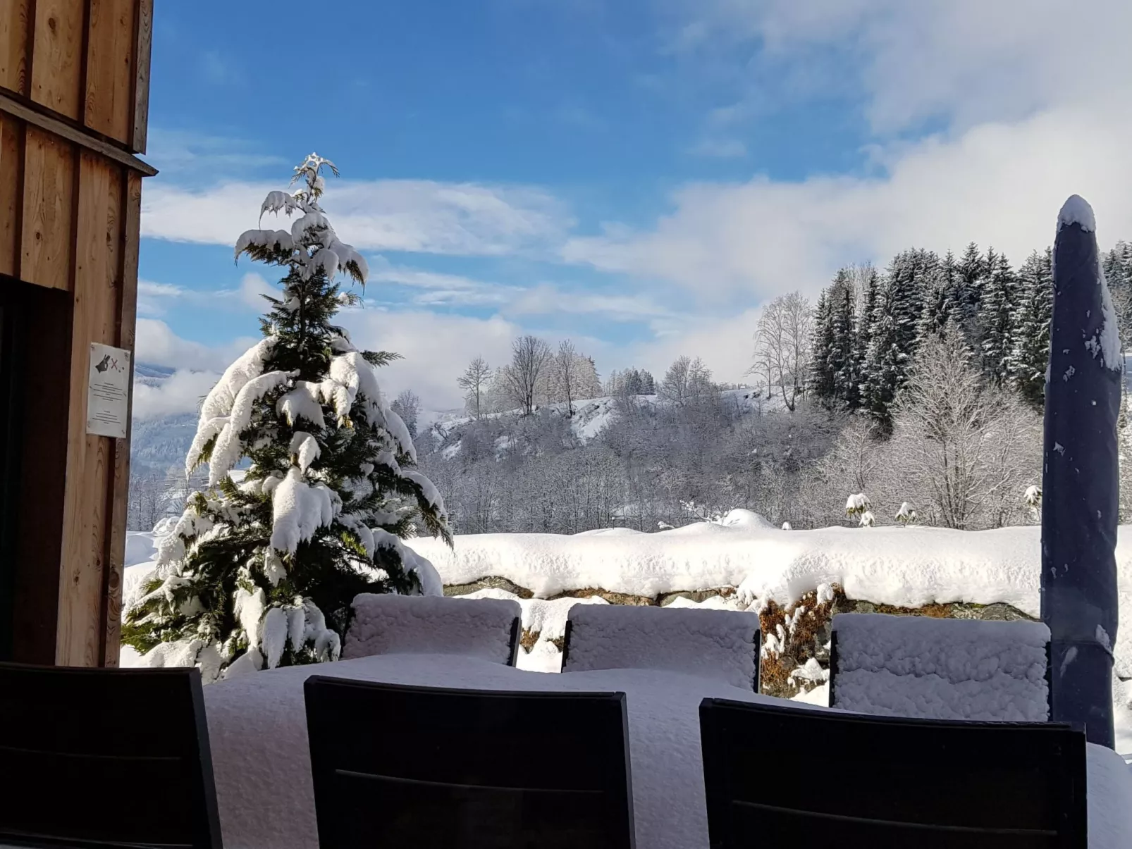 Wellnesschalet-Draußen