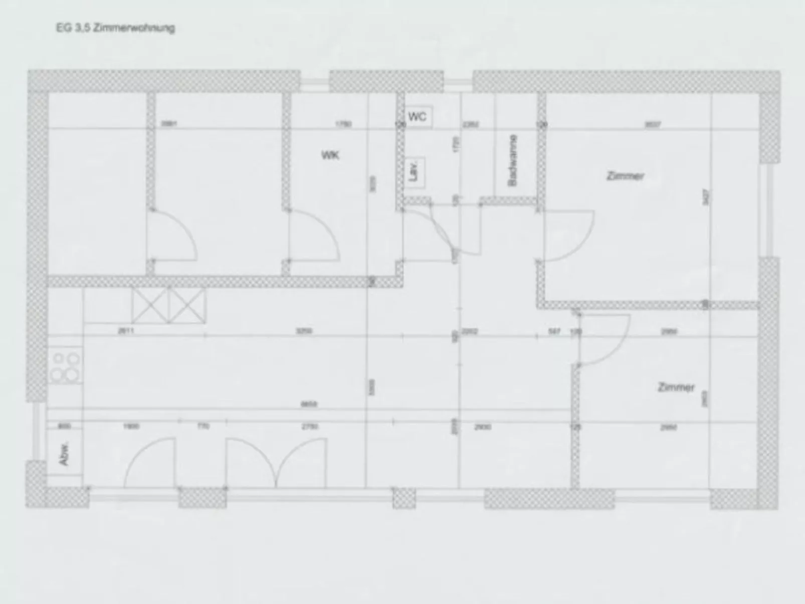 Mit Bergblick-Inside
