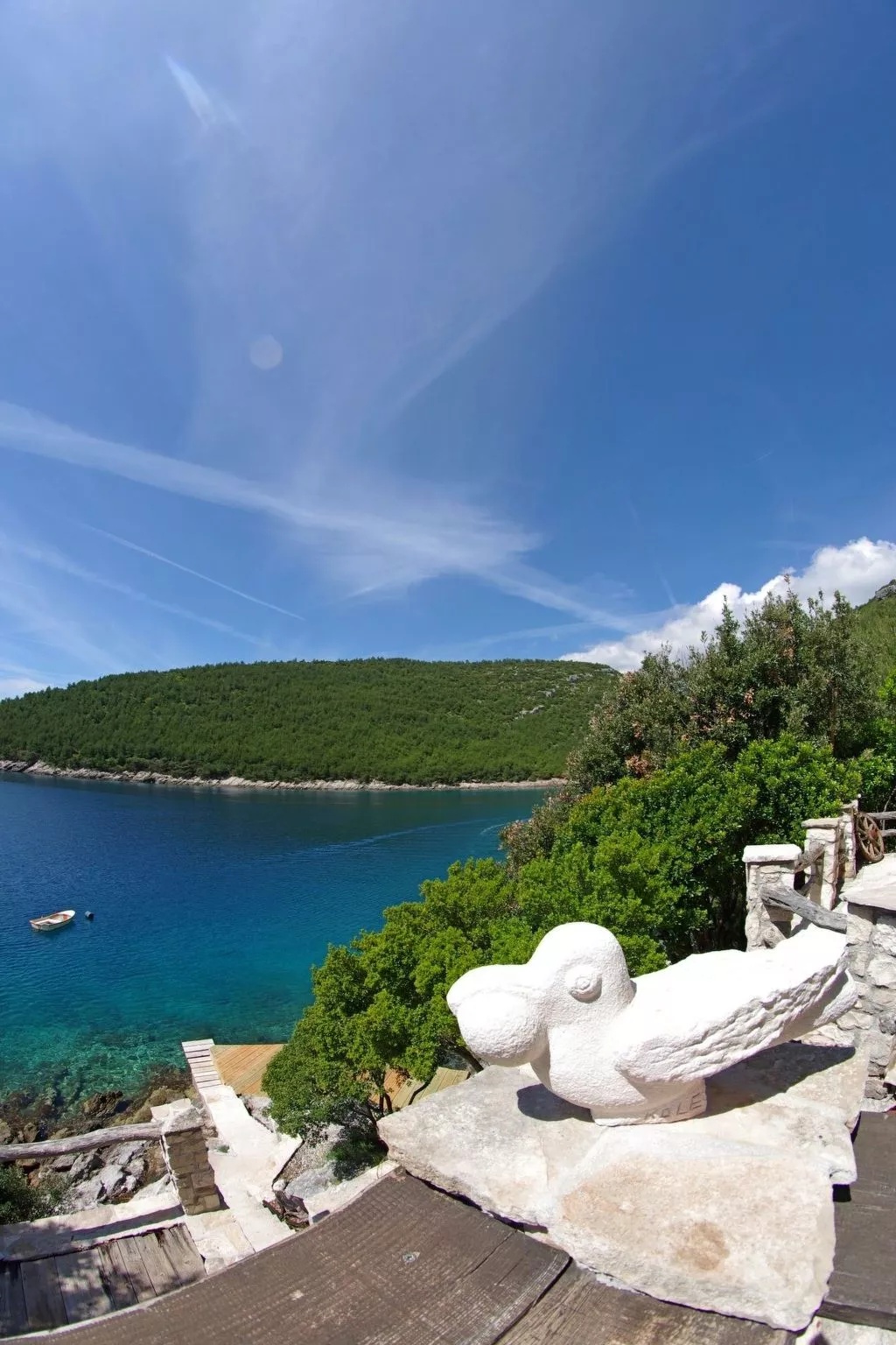 In Selca mit Garten, Terrasse und Grill-Draußen