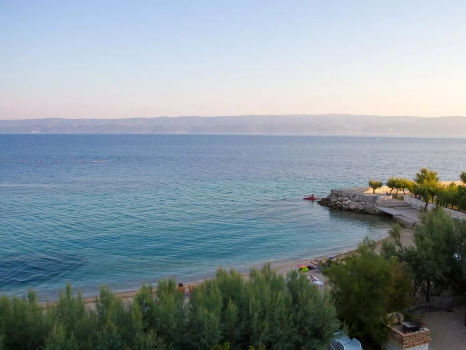 Große Ferienwohnung in Duće mit Privatem Balkon und Meerblick-Image-tags.info