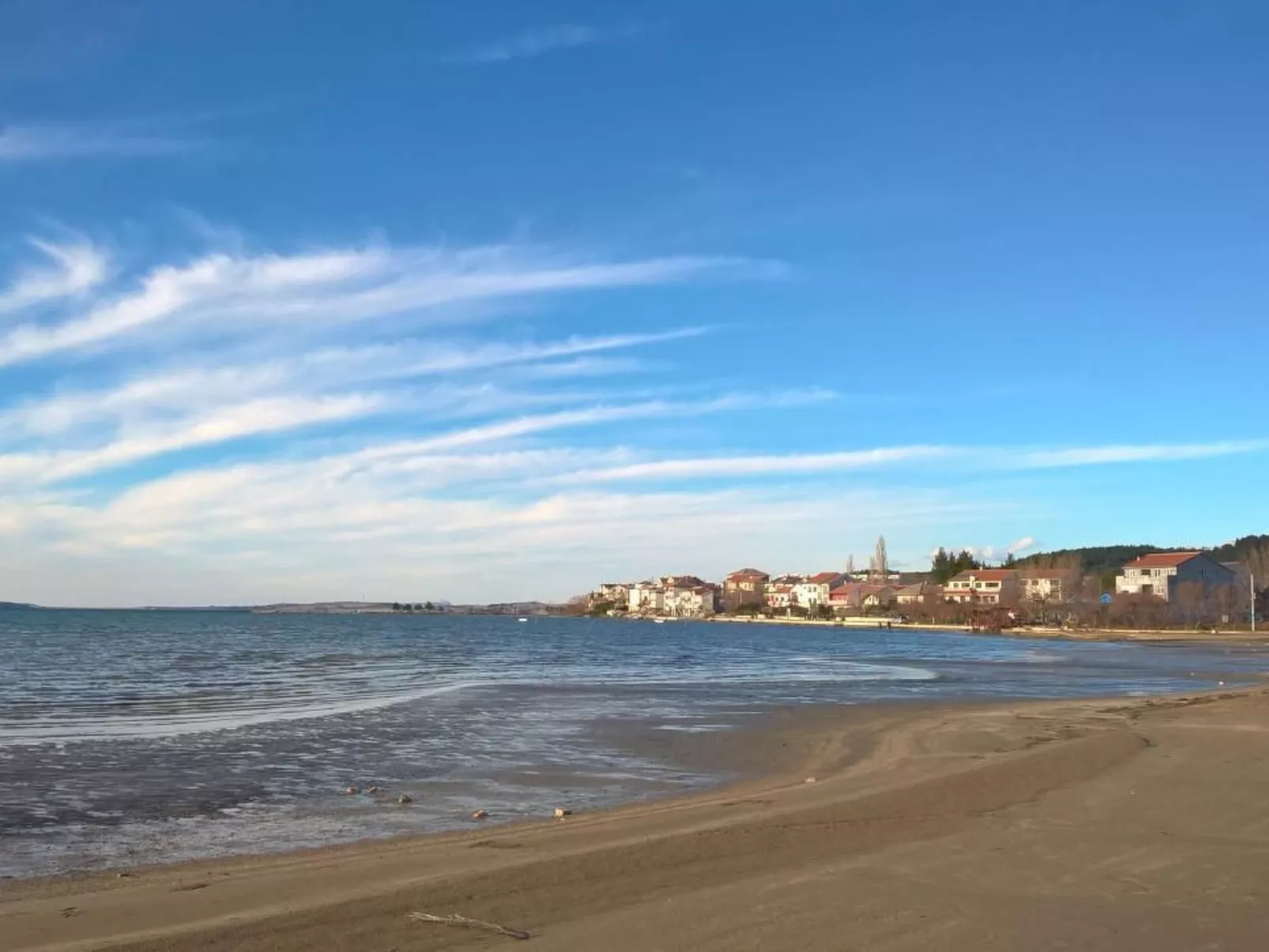 Wohnung in Ljubač mit Großem Garten-Outside