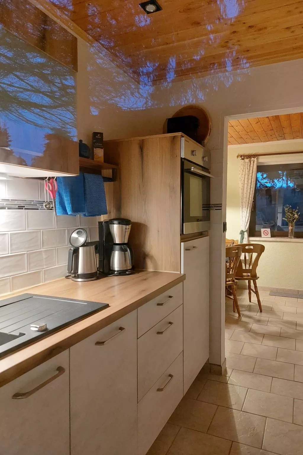 Am Wald gelegenes Ferienhaus "Wolf" mit Kamin-Inside