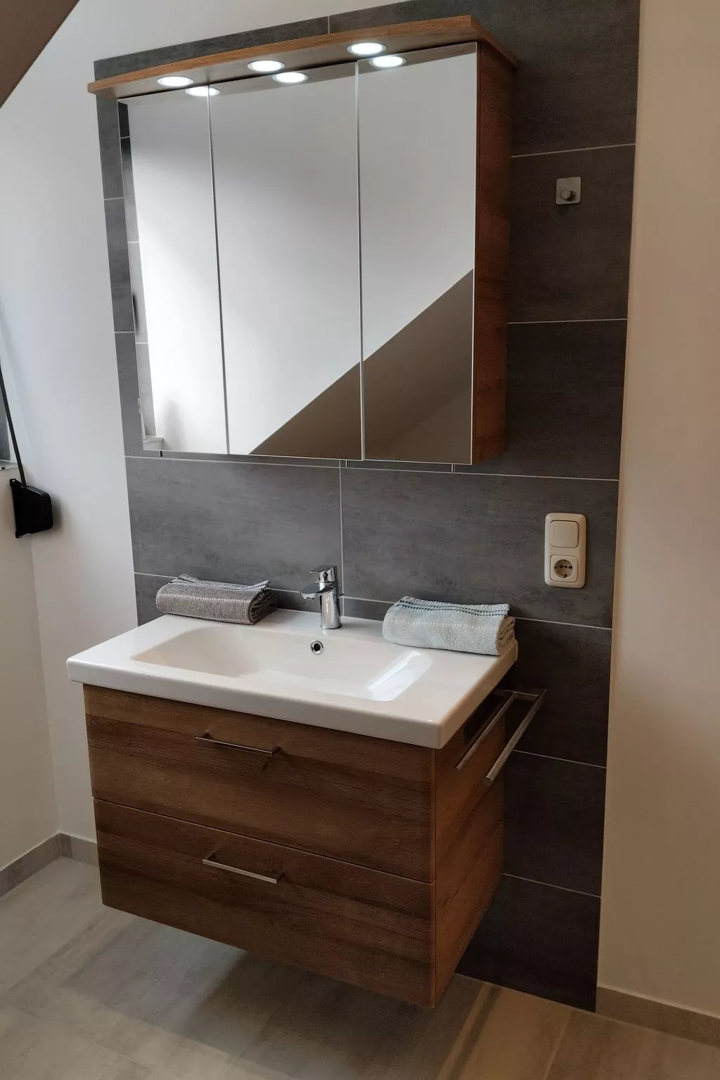 Tolle Wohnung in Hilders mit Eigenem Balkon-Dedans