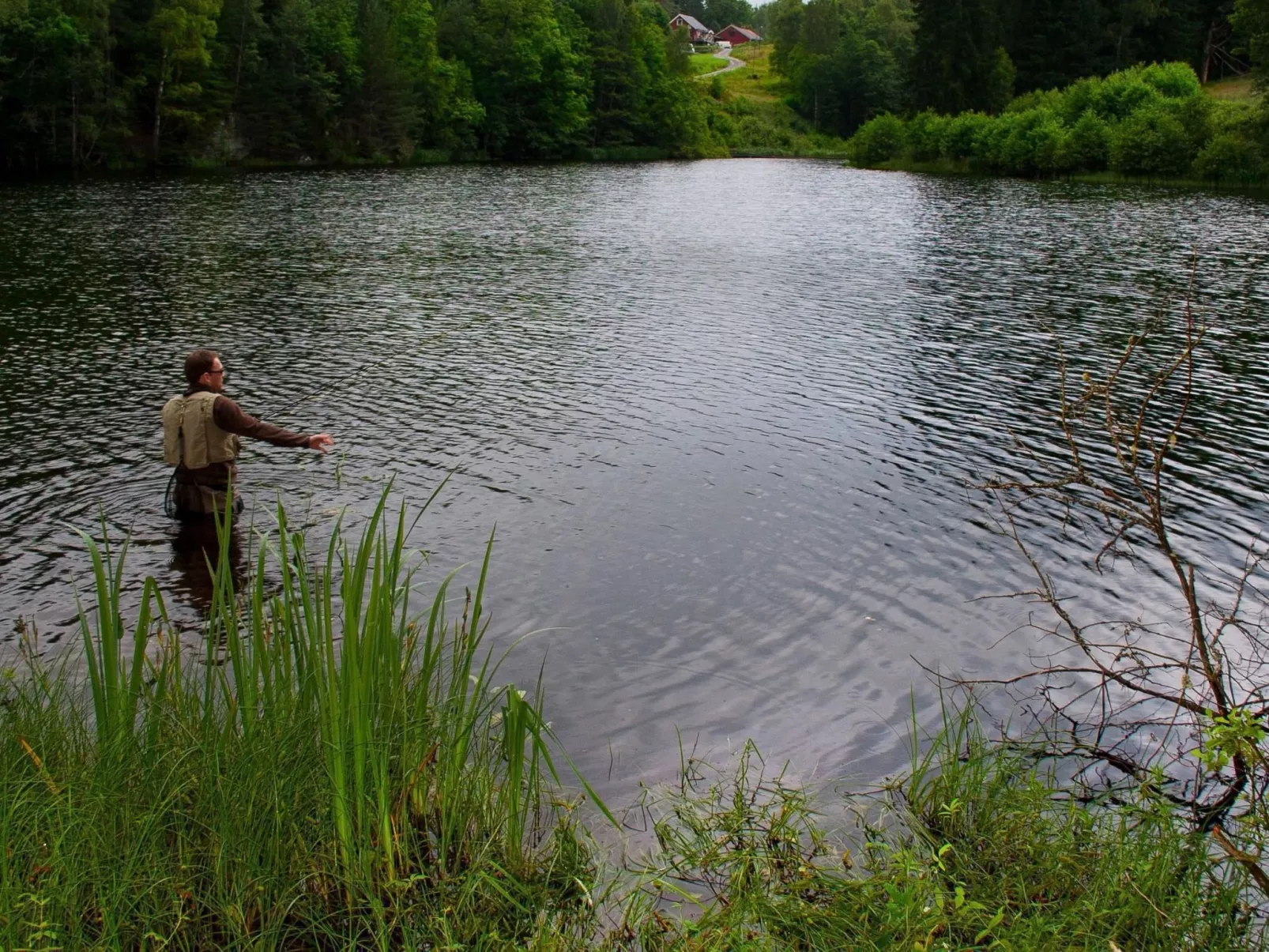 Direkt am See gelegen-Outside