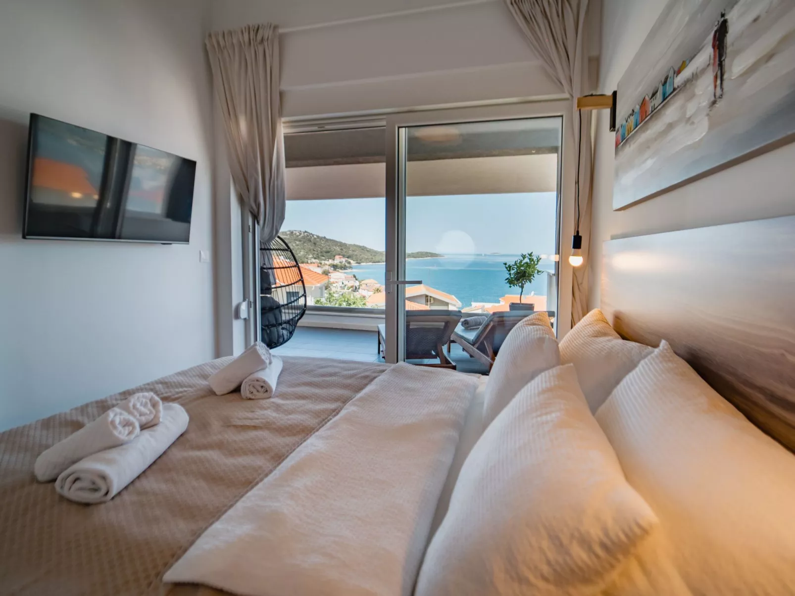 Villa Miracle in Rogoznica-Drinnen