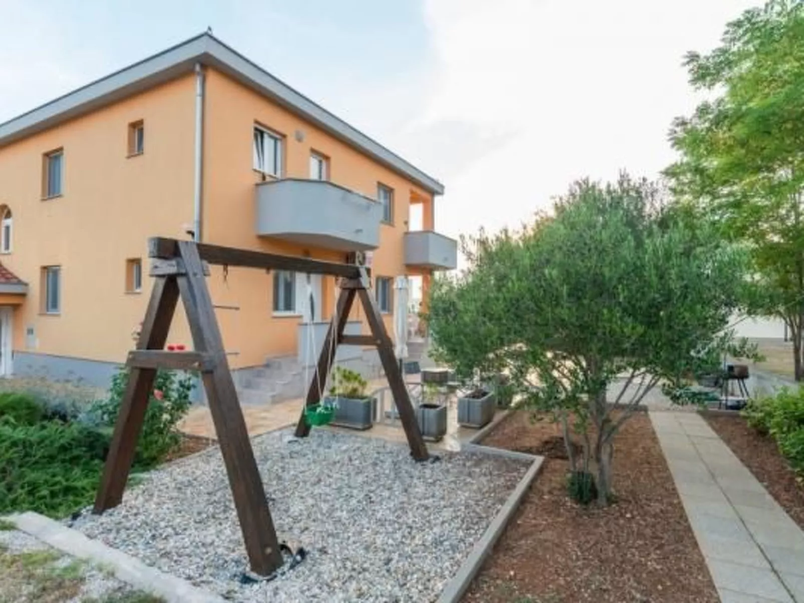 "Maestral 02" direkt am Strand-Draußen