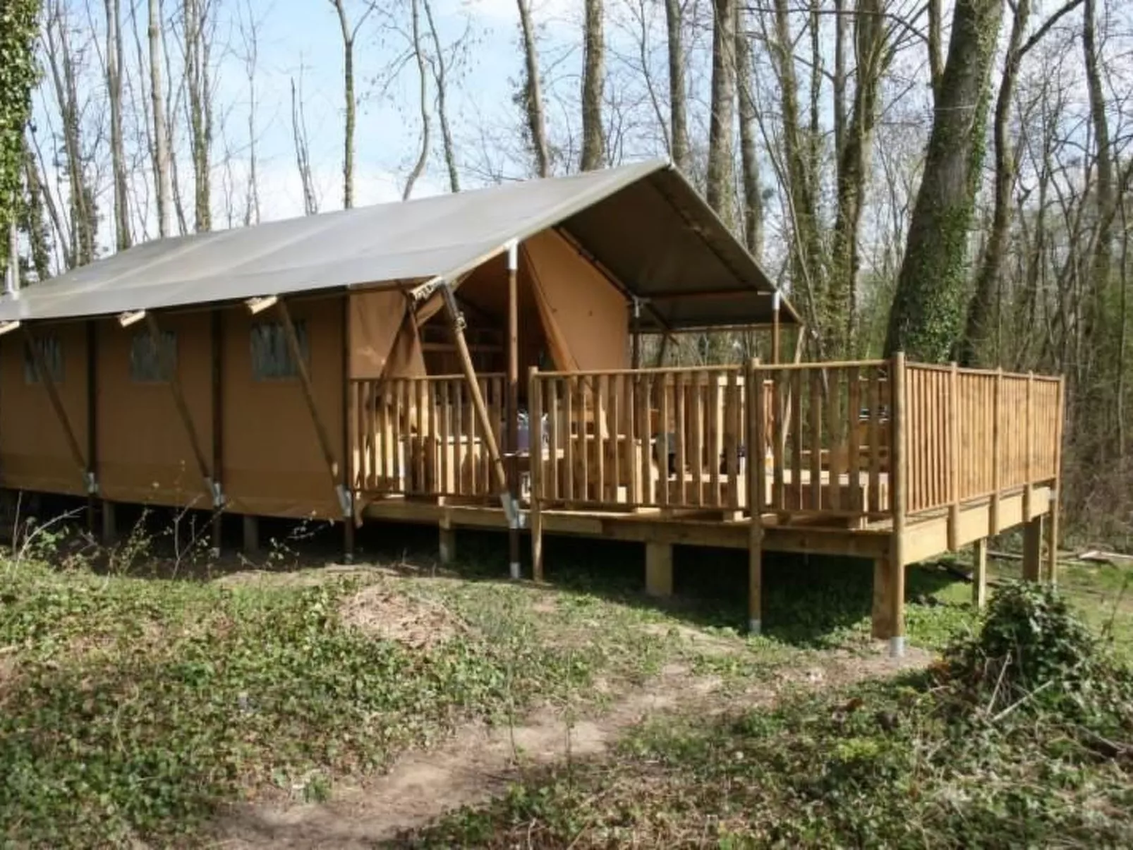 Safarizelt in Hohenlychen mit Garten und Grill-Image-tags.info