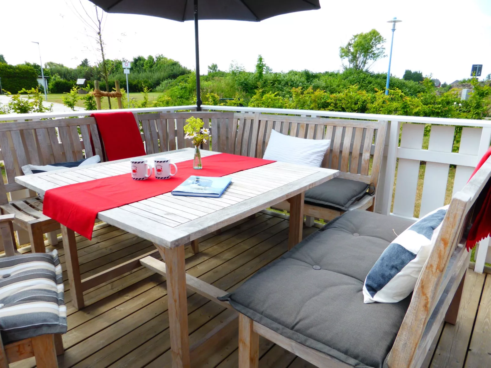 Komfortables Ferienhaus in Breege mit Sauna-Outside