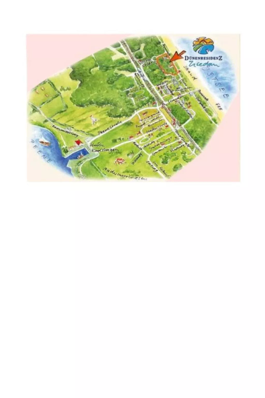 In Peenemünde mit Gepflegtem Garten-Outside