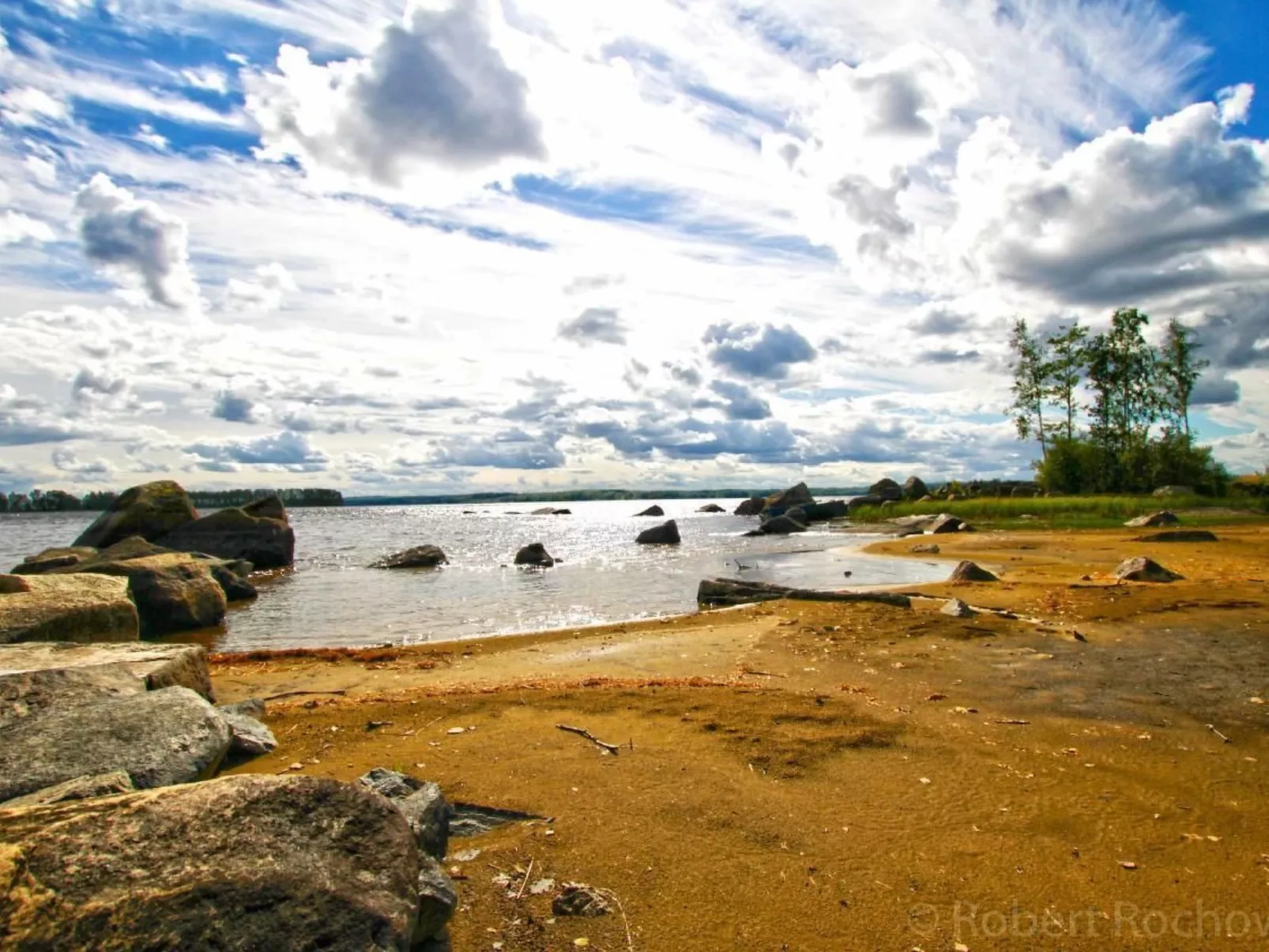Mit Wasserblick-Draußen