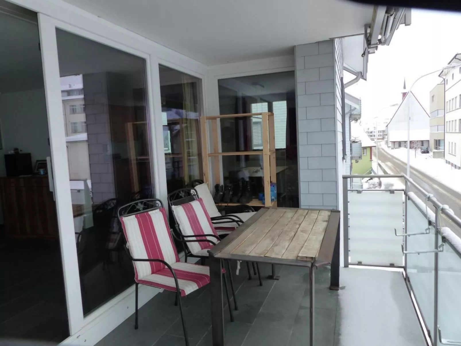 Moderne FeWo-Draußen