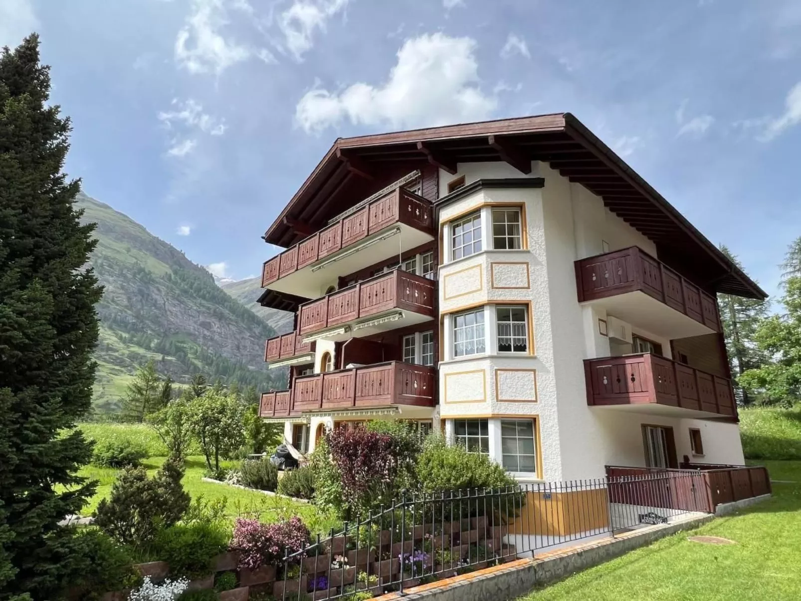 Apartment mit fantastischem Blick aufs Matterhor-Dehors