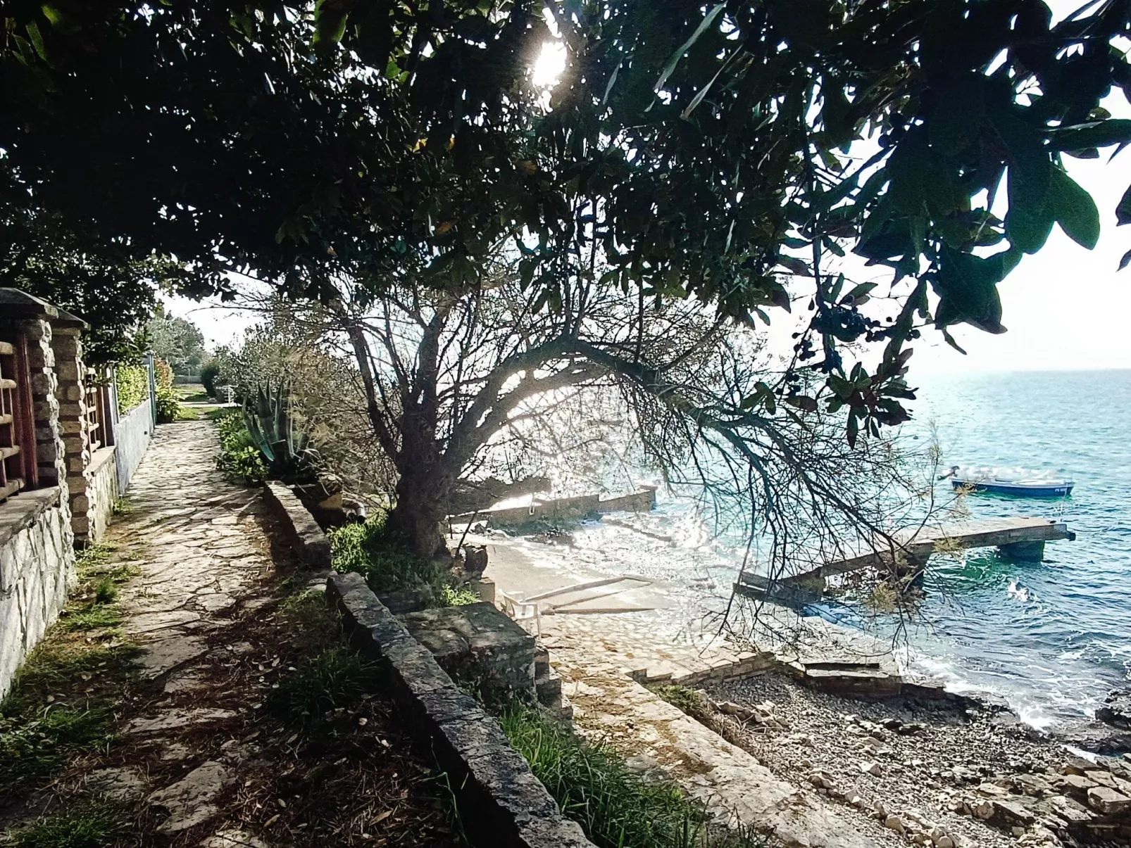 Gartenvilla am Meer Kožino-Draußen